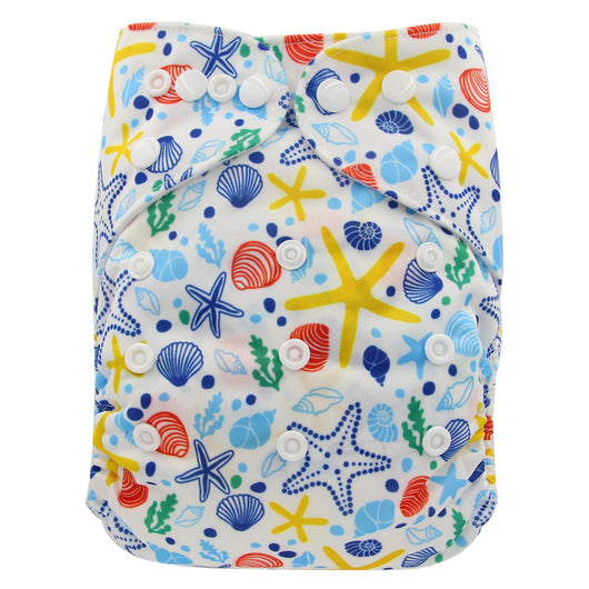 Pañal de Tela Reutilizable Transpirable Ajustable para Bebé 0-3 Años - Image 31