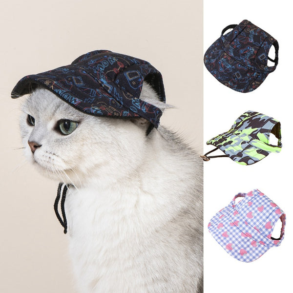 Gorra Deportiva para Mascotas con Protección Solar