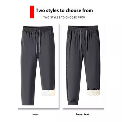 Pantalones Tácticos Impermeables Acolchados con Lana de Cordero para Hombre y Mujer - Image 4