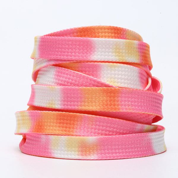 Cordones Tie-Dye 8mm de Nylon para Zapatillas Deportivas y Canvas