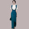 Conjunto Elegante: Blusa con Mangas Abullonadas y Pantalón Talle Alto Pierna Ancha