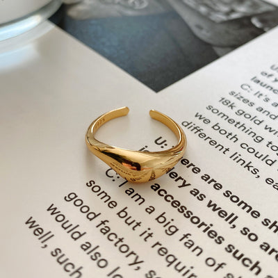 Anillo Minimalista de Diseño Francés para Mujer - Image 9