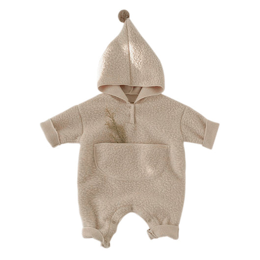 Pijama Enterizo para Bebé con Capucha y Doble Felpa Térmica - Image 5