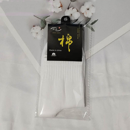 Calcetines Poliéster Gris, Negro y Blanco - Image 10
