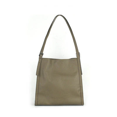 Bolso Tote Minimalista de Cuero Genuino para Mujer - Diseño Elegante y Funcional - Image 3