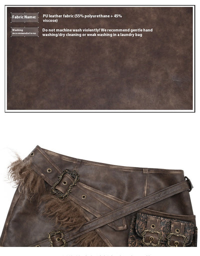 Bolsa Cintura Estilo Vintage Maillard - Diseño Clásico con Funcionalidad Moderna - Image 11
