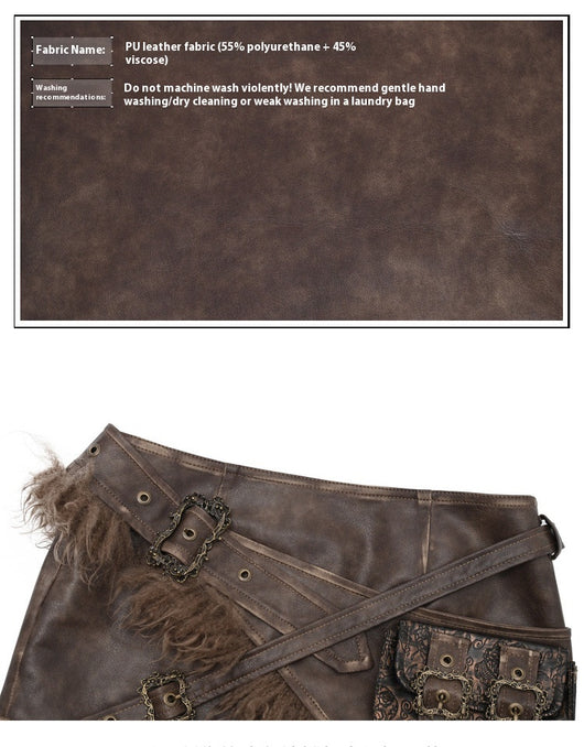 Bolsa Cintura Estilo Vintage Maillard - Diseño Clásico con Funcionalidad Moderna - Image 11