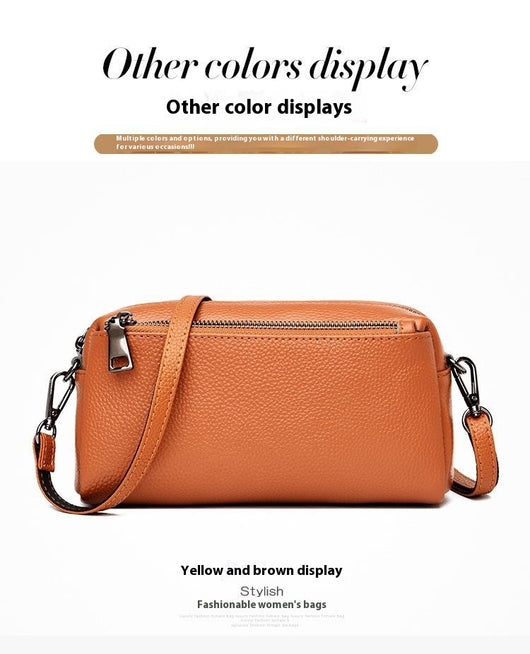 Bolso Crossbody de Cuero Genuino para Mujer - Bolsa de Hombro para Celular - Image 32