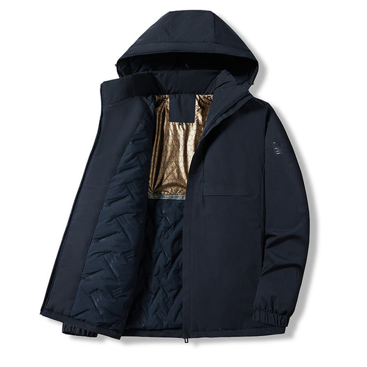 Chaqueta Impermeable Térmica con Sensor de Temperatura para Otoño e Invierno - Image 3