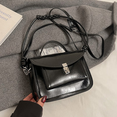 Bolso Bandolera Cuadrado Retro Portátil para Mujer - Image 9