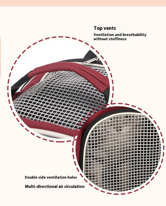 Mochila Transportín para Gatos de Tela Oxford Respirable Gran Capacidad - Image 13