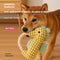 Juguete Masticable de Terciopelo Piña para Perros - Larga Duración