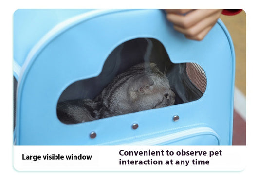 Mochila Transportadora para Gatos Cápsula Espacial - Gran Capacidad con Vistas Panorámicas - Image 11