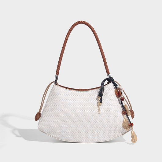Bolso Tejido Axilar Commuter - Cartera Versátil de Hombro - Image 11