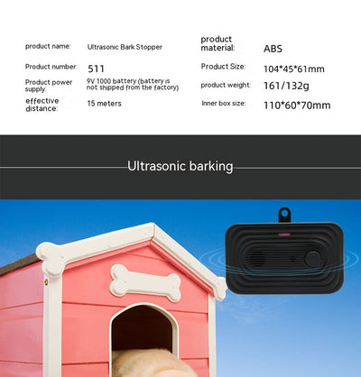 Dispositivo Ultrasónico Automático Antiladridos para Perros - Resistente al Agua - Image 6