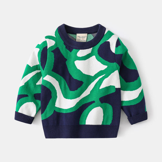 Playera Infantil Casual de Manga Larga - Image 2