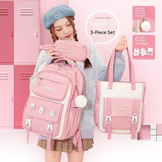 Mochila Escolar Impermeable para Niñas - Gran Capacidad y Resistente - Image 30