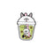 New Creative Cute Bear Animal Milk Tea Shape Brooch XZ3707
