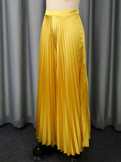 Conjunto Elegante: Blusa V-neck con Moño y Pantalón Plisado Ancho - Image 11