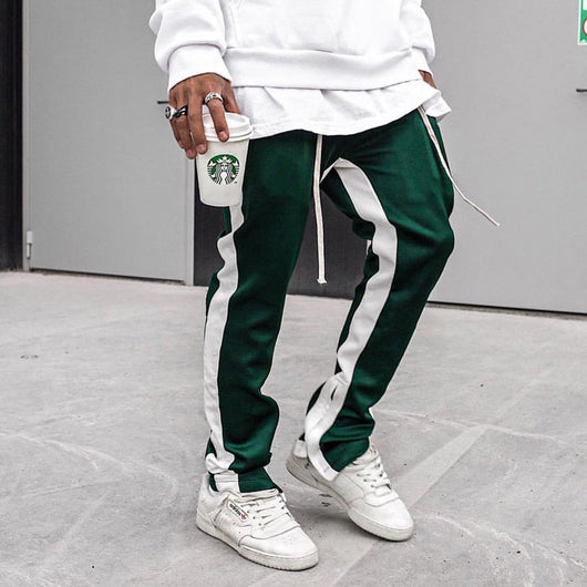 Pantalones Deportivos para Hombre con Bolsillos Laterales y Cierre - Image 4