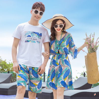 Conjunto de Playa para Parejas - Traje de Baño Coordinado Verano - Image 3