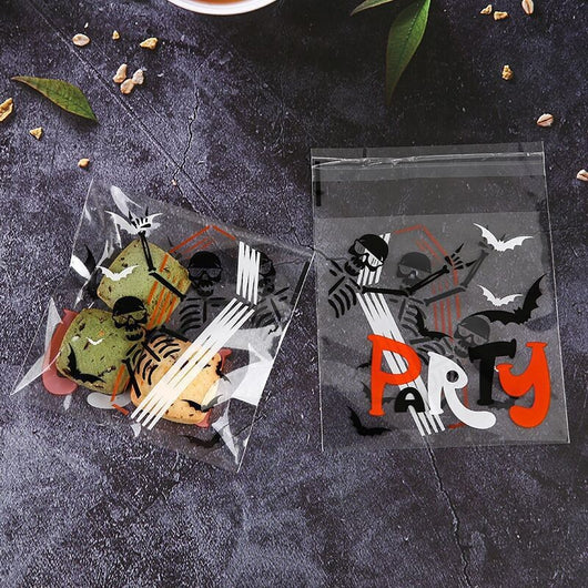 Bolsas Autoadhesivas para Snacks con Diseños de Halloween - Image 3