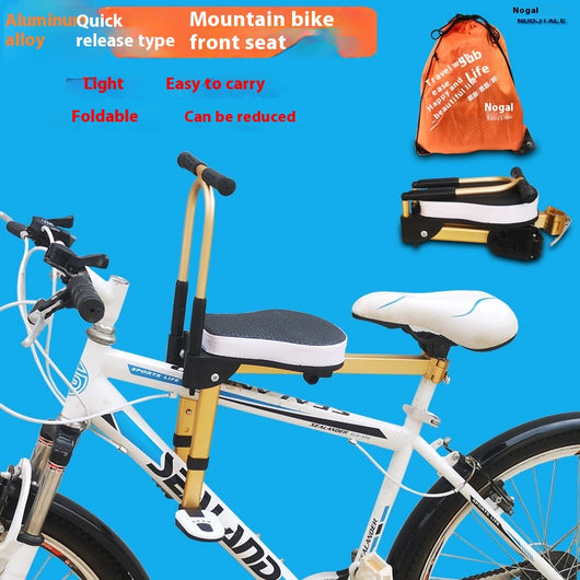 Asiento Delantero Plegable de Aluminio para Bicicleta Compartida Infantil - Image 27