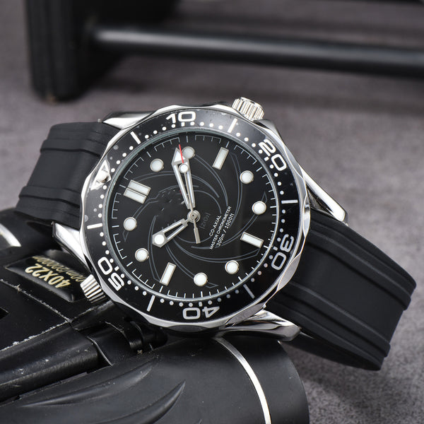 Reloj Mecánico Transparente de 3 Agujas para Hombre