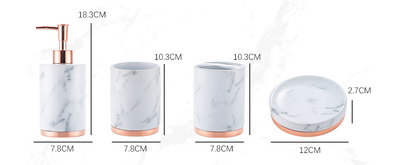 Vaso de Enjuague Bucal Cerámico de Hotel Premium - Image 8