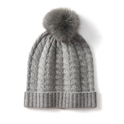 Gorro de Cachemira Suave para Otoño e Invierno - Image 7