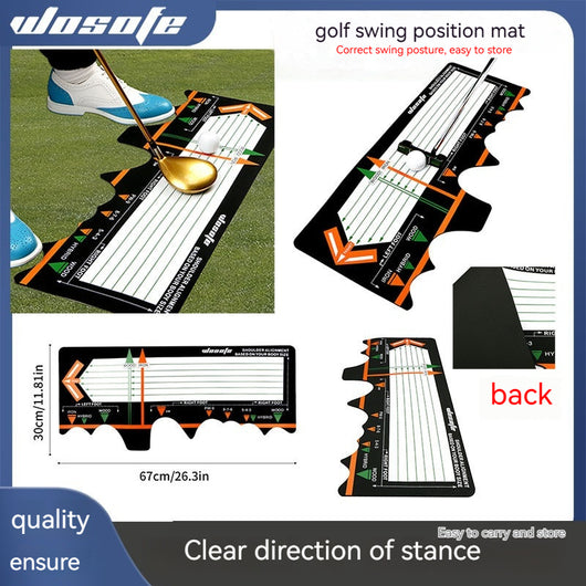 Almohadilla Correctora de Postura para Golf - Entrenamiento de Swing Principiante - Image 4