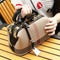 Bolso de Hombro a Cuadros con Rayas - Diseño Versátil y Elegante