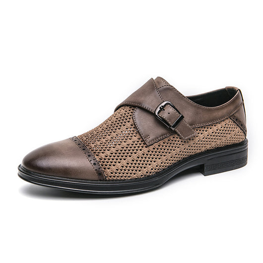 Sandalias de Cuero Respirable con Punta Afilada - Comodidad Casual - Image 5