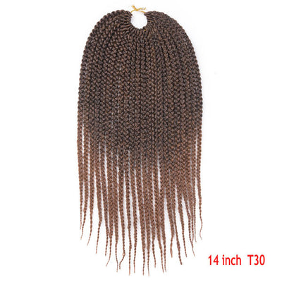 Extensiones de Cabello Trenzas Senegal Box Braids Crochet - Image 8