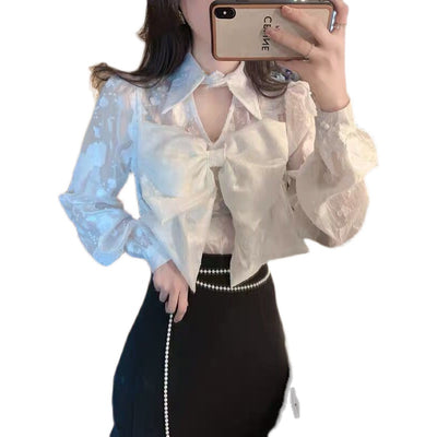 Blusa Slim Fit para Mujer con Detalle de Fragancia Colgante - Image 5