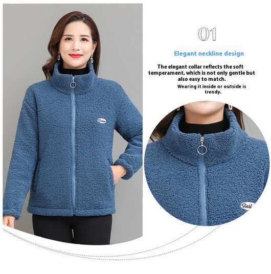 Abrigo Térmico para Mujer Adulta - Chaqueta Acolchada de Algodón con Forro Polar - Image 14