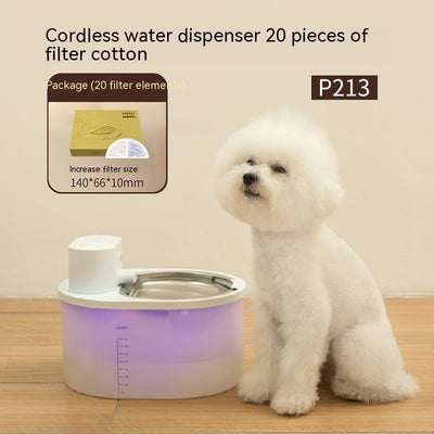 Dispensador Automático de Agua para Mascotas con Carga Inalámbrica - Image 3