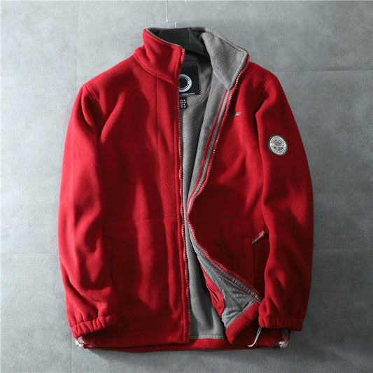 Chaqueta de Forro Polar Cálida para Otoño e Invierno