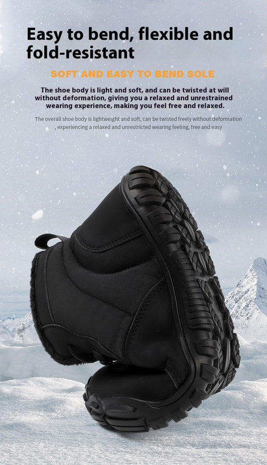 Botas de Nieve Impermeables Antideslizantes con Forro Polar y Aislamiento Térmico - Image 16