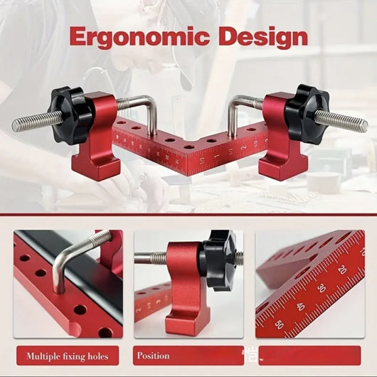 Escuadra de Aleación de Aluminio para Carpintería - Ángulo Recto Profesional - Image 17
