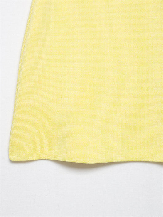 Chaqueta Tejida de Manga Corta Mini - Image 48
