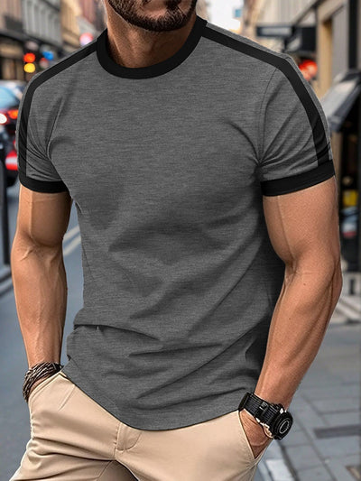Playera Deportiva Casual de Manga Corta para Hombre - Image 9