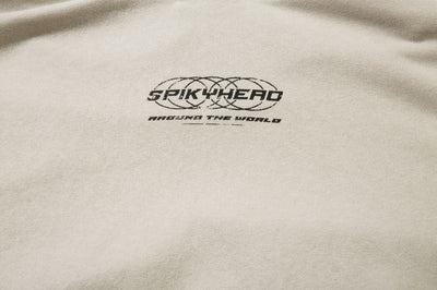 Sudadera con Capucha Estilo Urbano Letras Desgastadas Americana - Image 17