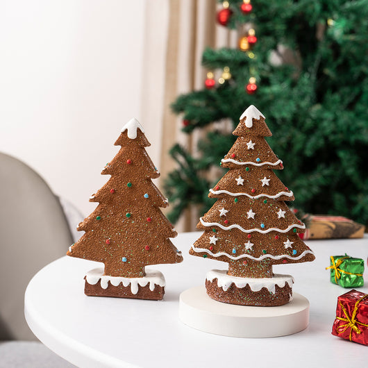 Decoración Navideña Escena de Pastel de Jengibre - Image 19