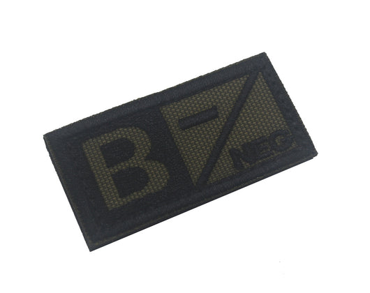 Brazalete Táctico con Parche Bordado de Tipo de Sangre y Velcro - Image 29