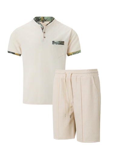 Polo Ejecutivo Textura Waffle con Cierre y Cuello Clásico - Image 33