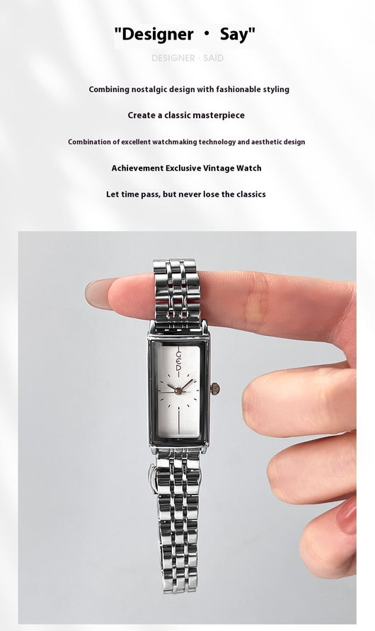 Reloj de Cuarzo Minimalista para Mujer - Diseño Elegante y Sofisticado - Image 9