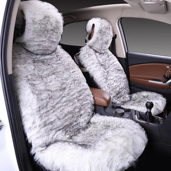 Juego de Fundas de Asiento de Auto Acolchadas - Cobertura Completa y Confort Invernal