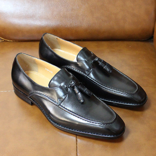 Zapatos Casuales de Cuero para Hombre con Borlas - Estilo Ejecutivo - Image 11