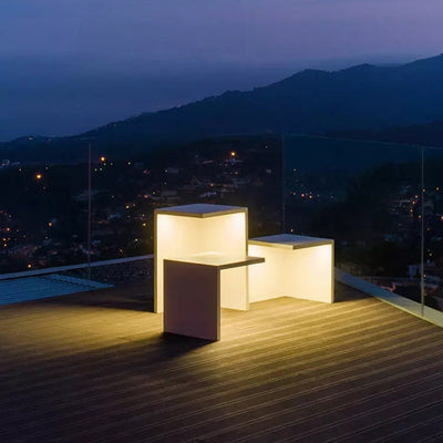 Banco Iluminado de Diseño Moderno para Exteriores - Image 2